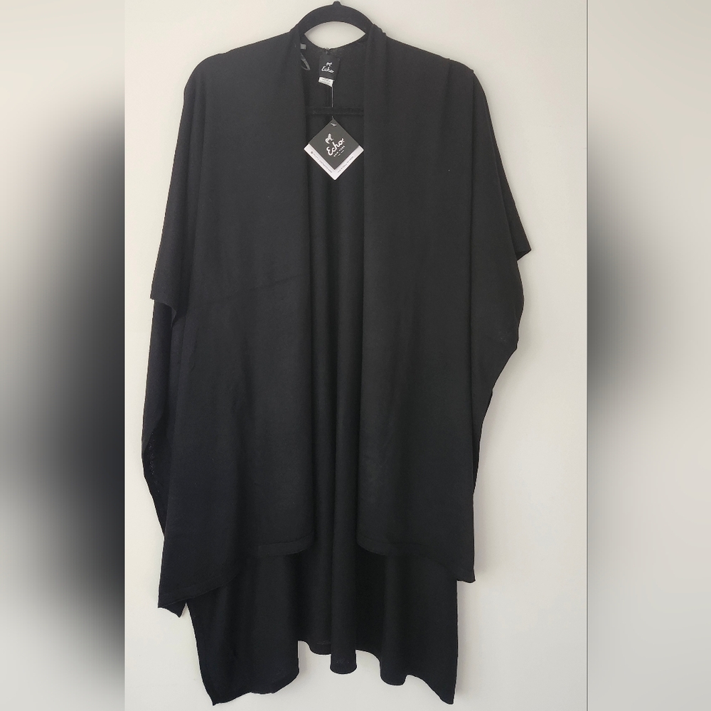 Echo Shawl Cape Black Onesize